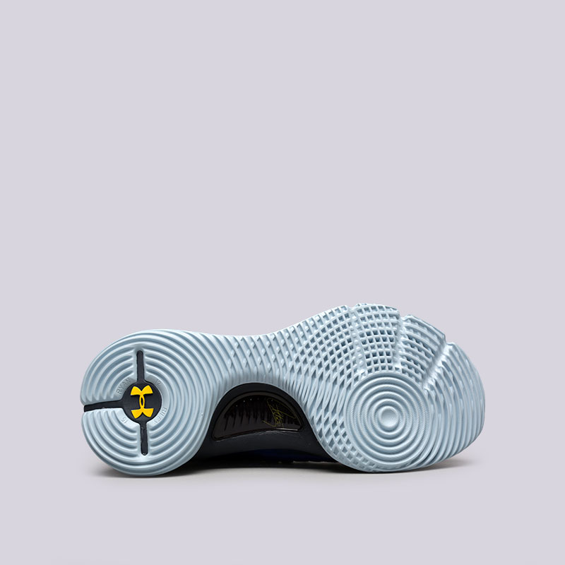 мужские синие баскетбольные кроссовки Under Armour UA Curry 4 1298306-401 - цена, описание, фото 2