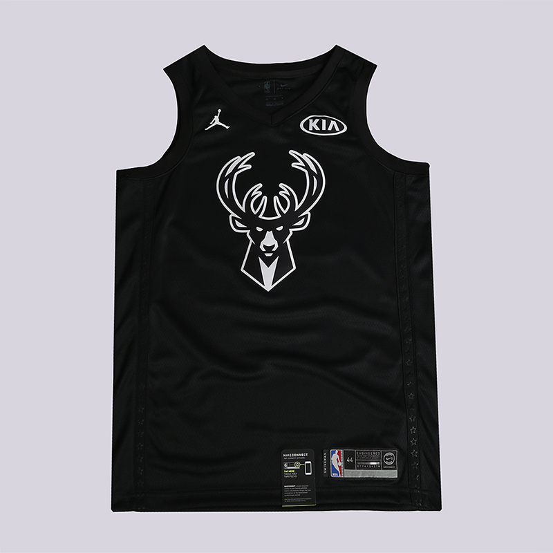 

Майка Jordan Giannis Antetokounmpo All-Star Edition Swingman Jersey, Черный