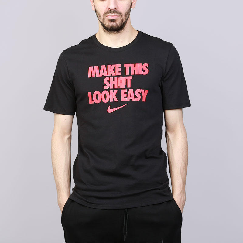 

Футболка Nike Make This Shot Look Easy, Черный