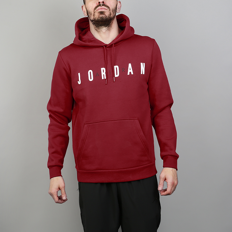 

Толстовка Jordan Sportswear Flight Fleece Hoodie, Бордовый