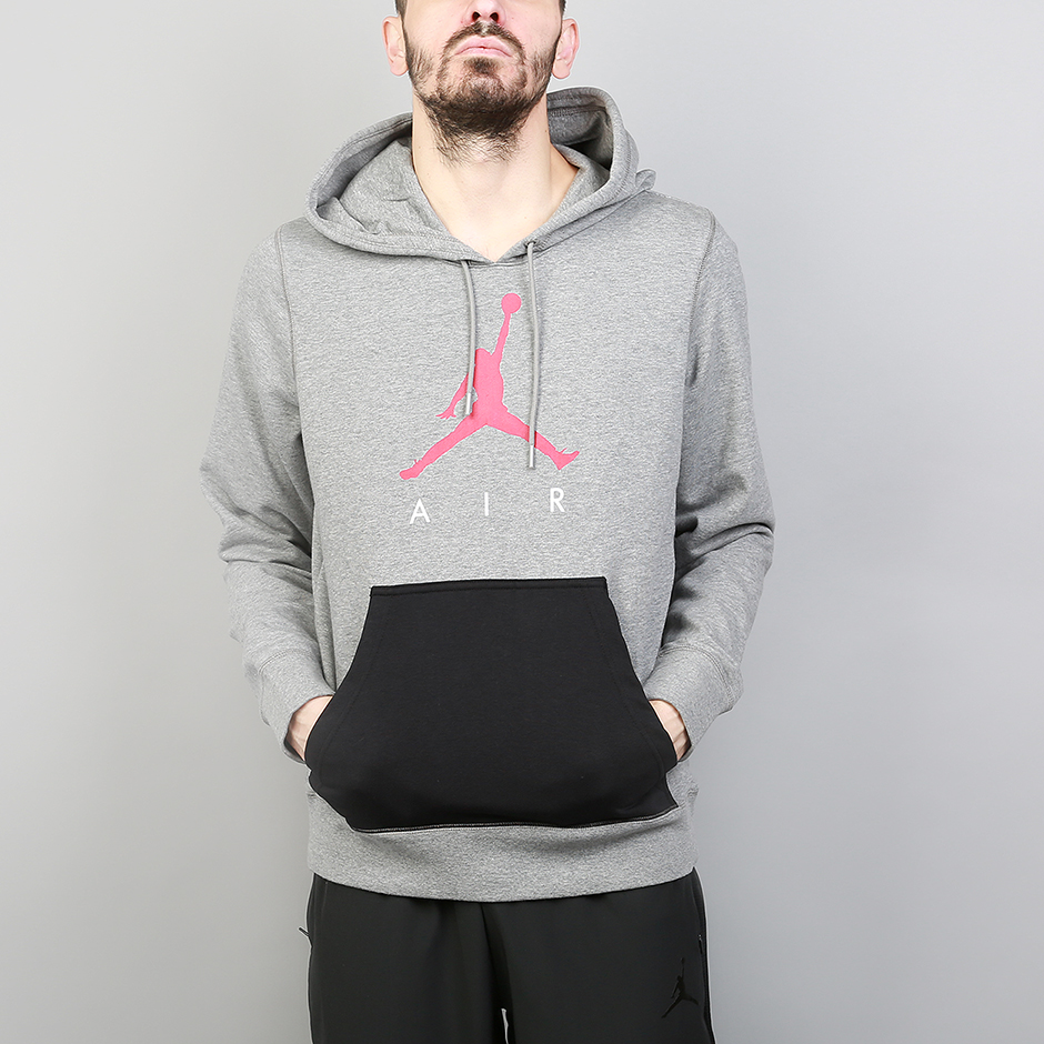 

Толстовка Jordan Jumpman Air Lightweight Hoody, Серый