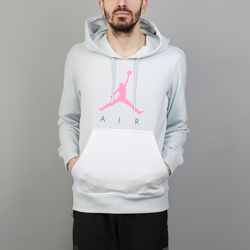 

Толстовка Jordan Jumpman Air Lightweight Hoodie, Голубой