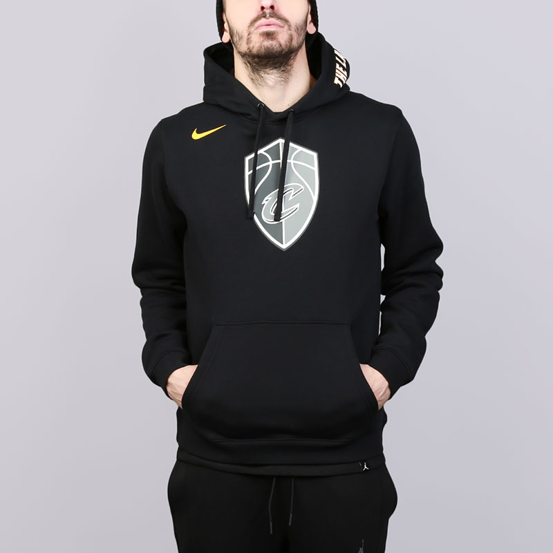 мужская черная толстовка Nike Cleveland Cavaliers City Edition 920713-010 - цена, описание, фото 1