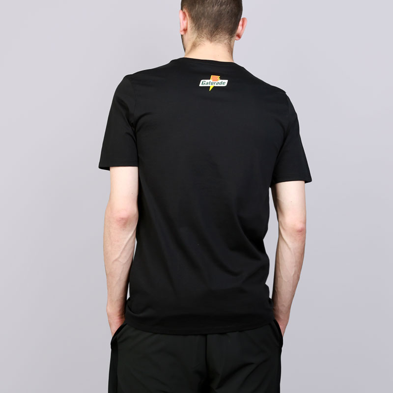 мужская черная футболка Jordan Be Like Mike AJ1161-010 - цена, описание, фото 4