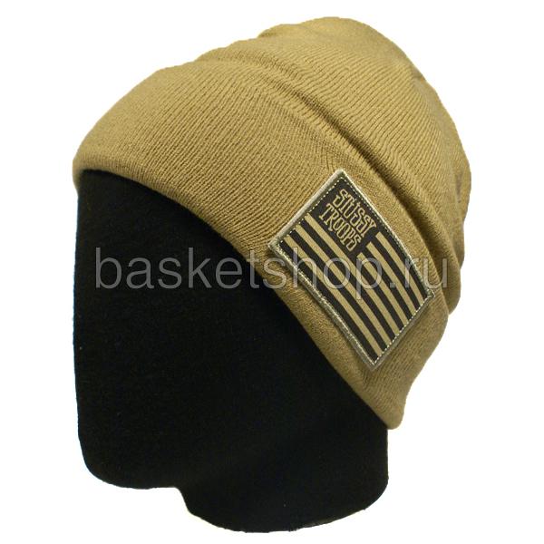 Stussy Шапка (32960-tan)  - цена, описание, фото 1