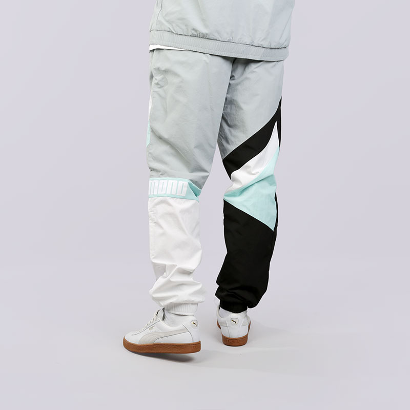 мужские серые брюки PUMA x Diamond Track Pants 57535401 - цена, описание, фото 3