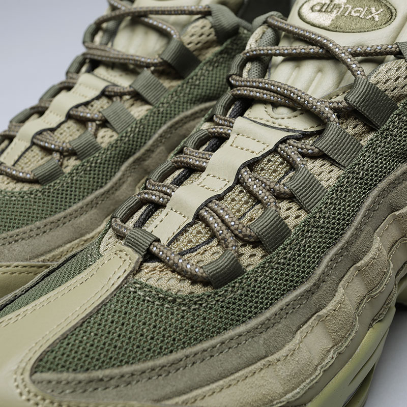 мужские зеленые кроссовки Nike Air Max 95 PRM 538416-201 - цена, описание, фото 5