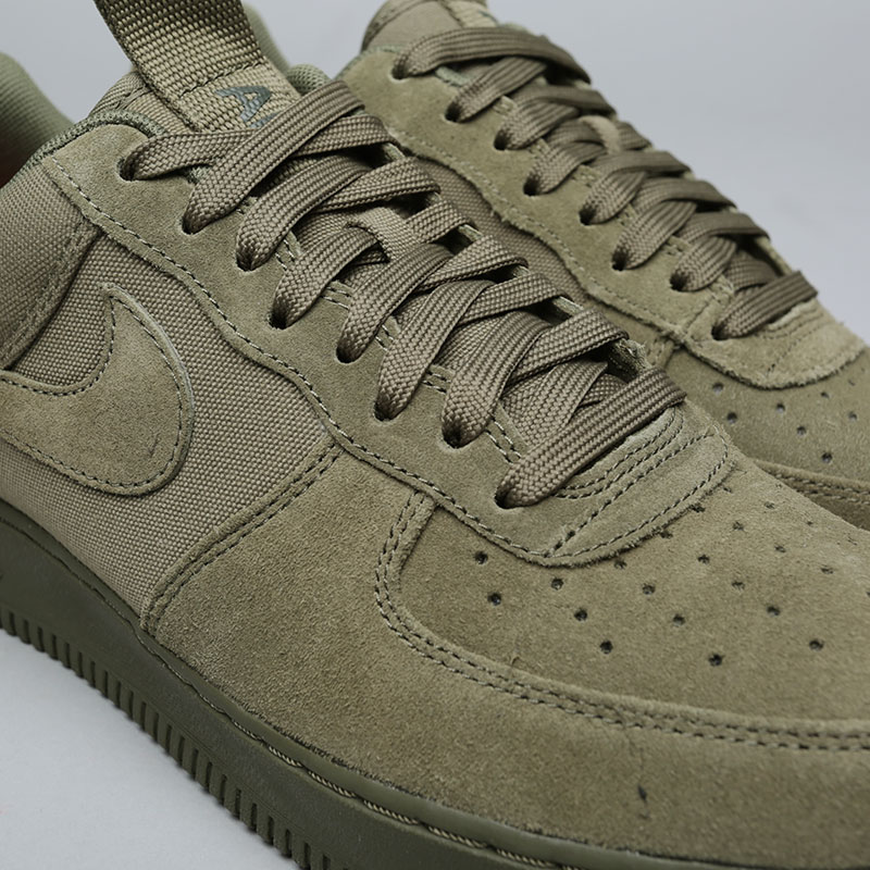 мужские зеленые кроссовки Nike Air Force 1 '07 CNVS 579927-200 - цена, описание, фото 4