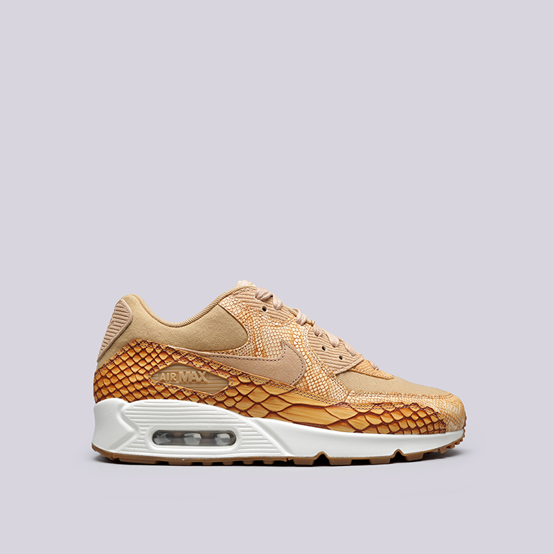 мужские коричневые кроссовки Nike Air Max 90 Premium AH8046-200 - цена, описание, фото 1