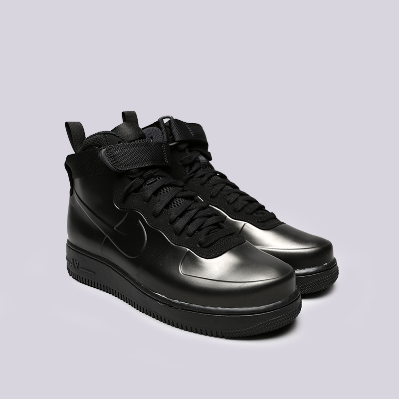 мужские черные кроссовки Nike Air Force 1 Foamposite Cup AH6771-001 - цена, описание, фото 2