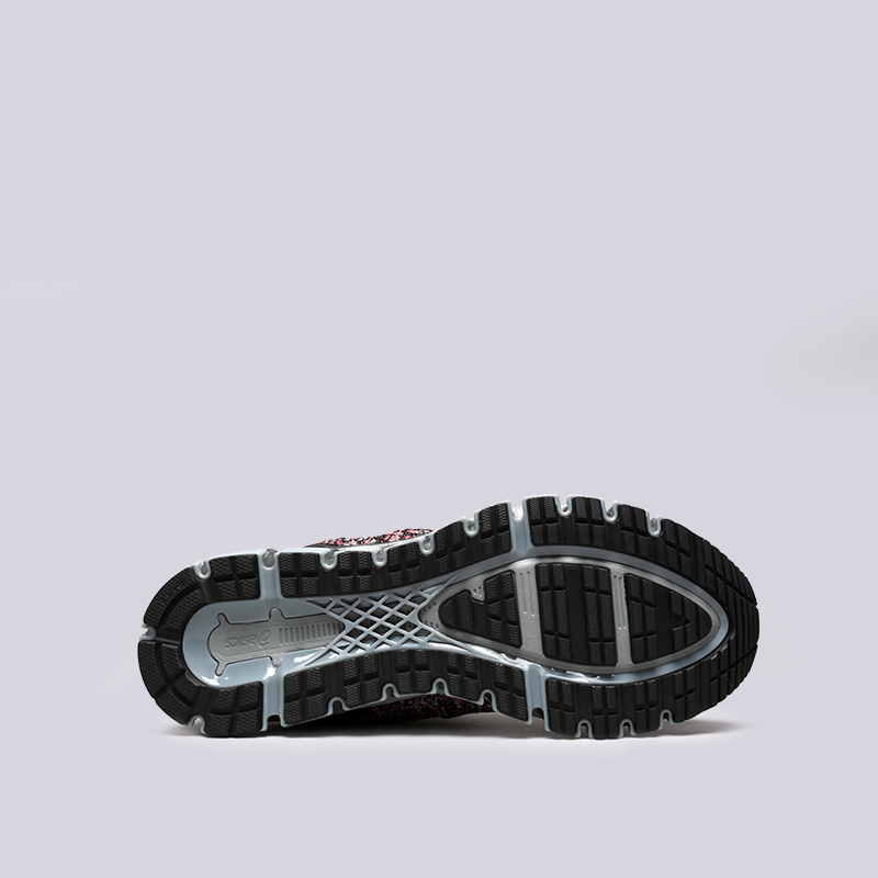 мужские черные кроссовки ASICS Gel-Quantum 360 Knit 2 T840N-9023 - цена, описание, фото 5