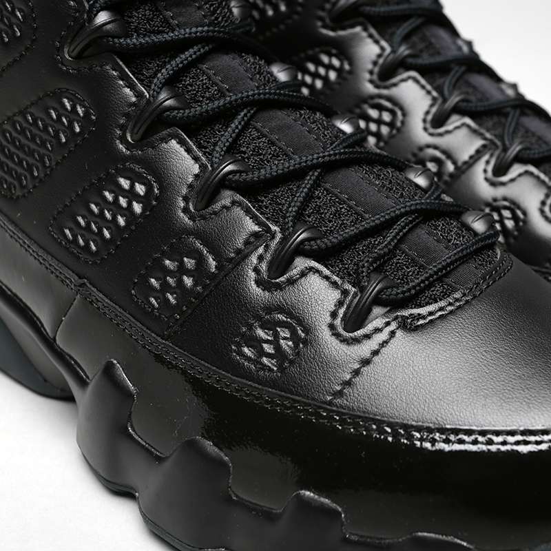 мужские черные кроссовки Jordan IX Retro 302370-014 - цена, описание, фото 4