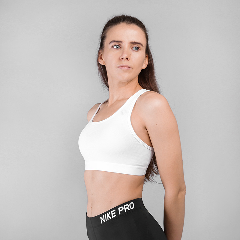 женский белый топ Nike CLASSIC SPARKLE AA2109-100 - цена, описание, фото 3