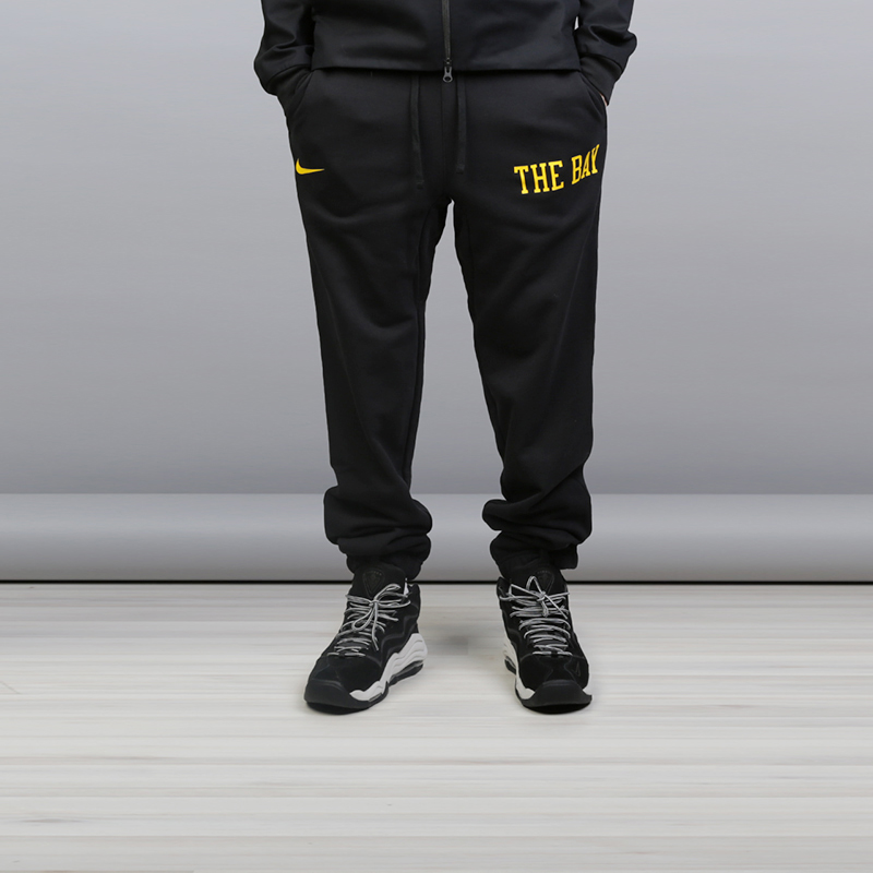 мужские черные брюки Nike Golden State Warriors City Edition AH6532-010 - цена, описание, фото 1
