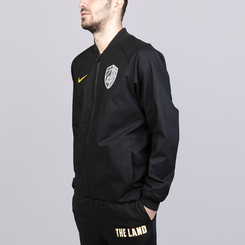 мужская черная куртка Nike Cleveland Cavaliers City Edition 899135-010 - цена, описание, фото 3