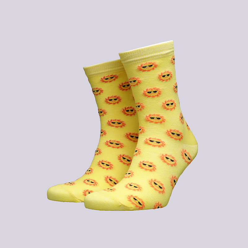 женские желтые носки Запорожец heritage Солнце W Солнце-желтый - цена, описание, фото 1
