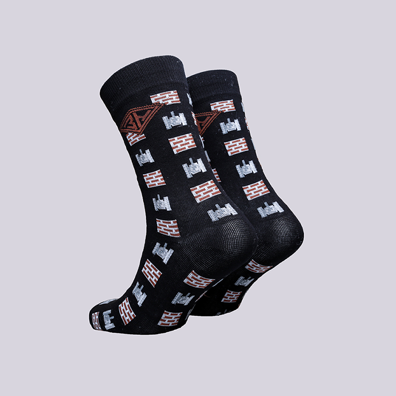 мужские черные носки Запорожец heritage Танк Танк-черный - цена, описание, фото 2