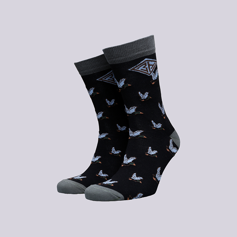 мужские черные носки Запорожец heritage Дичь Дичь-черный - цена, описание, фото 1