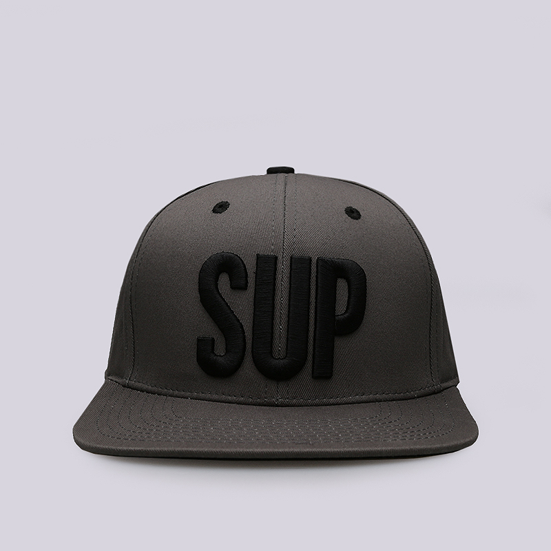  серая кепка True spin Sup Shorty SUP-grey - цена, описание, фото 1