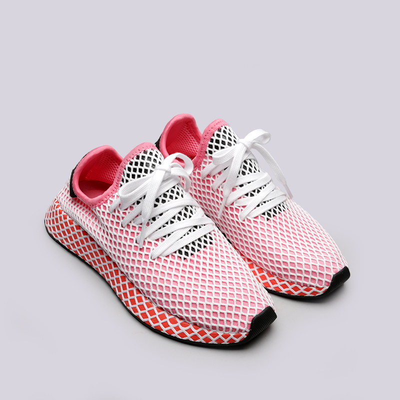 женские розовые кроссовки adidas Deerupt Runner W CQ2910 - цена, описание, фото 2