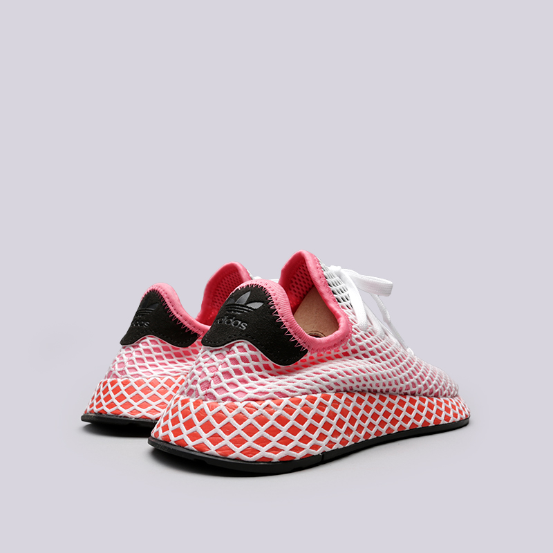 женские розовые кроссовки adidas Deerupt Runner W CQ2910 - цена, описание, фото 4