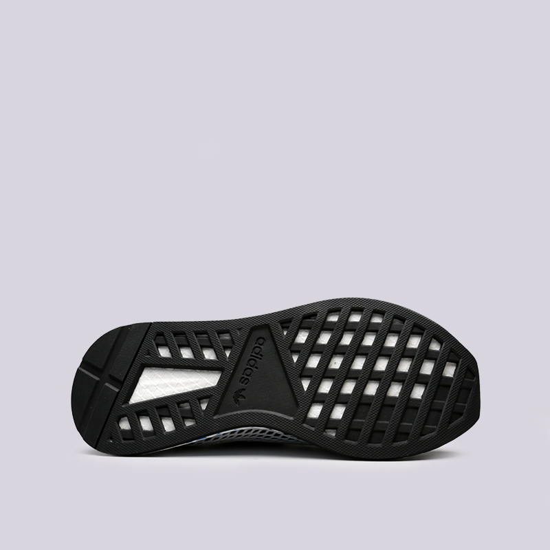 мужские черные кроссовки adidas Deerupt Runner CQ2626 - цена, описание, фото 2