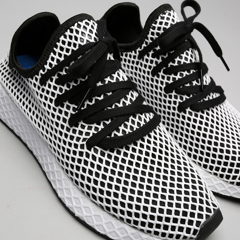 мужские черные кроссовки adidas Deerupt Runner CQ2626 - цена, описание, фото 4