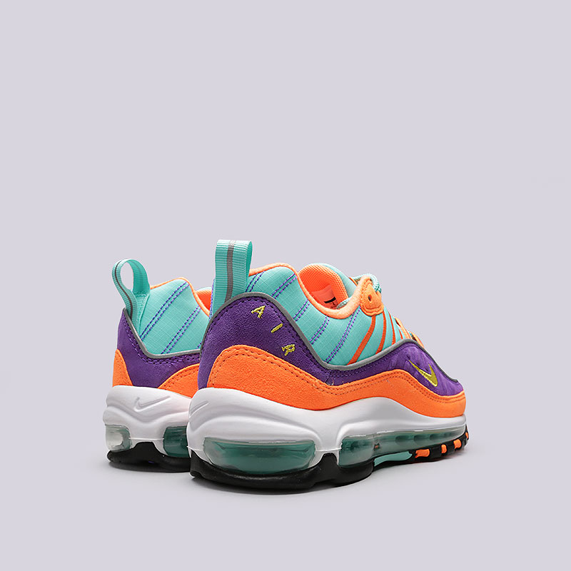 purple and orange air max 98