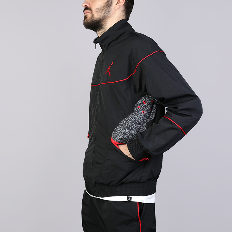 мужская черная куртка Jordan AJ 3 Vault 897410-010 - цена, описание, фото 3