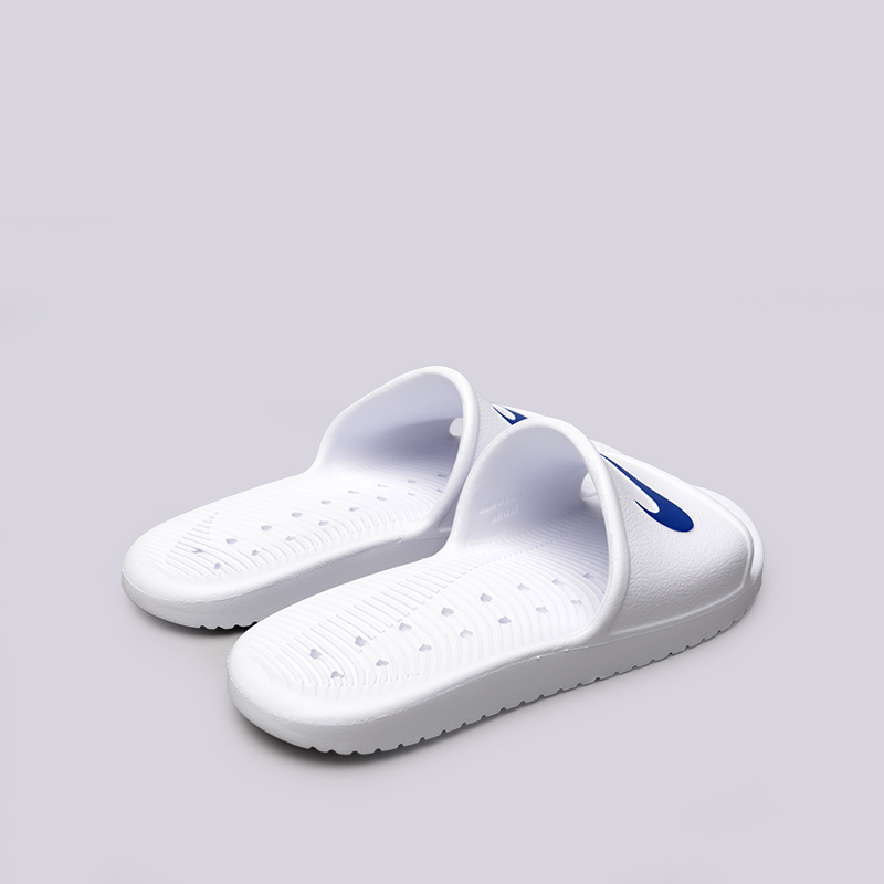 мужские белые сланцы Nike Kawa Shower 832528-100 - цена, описание, фото 3