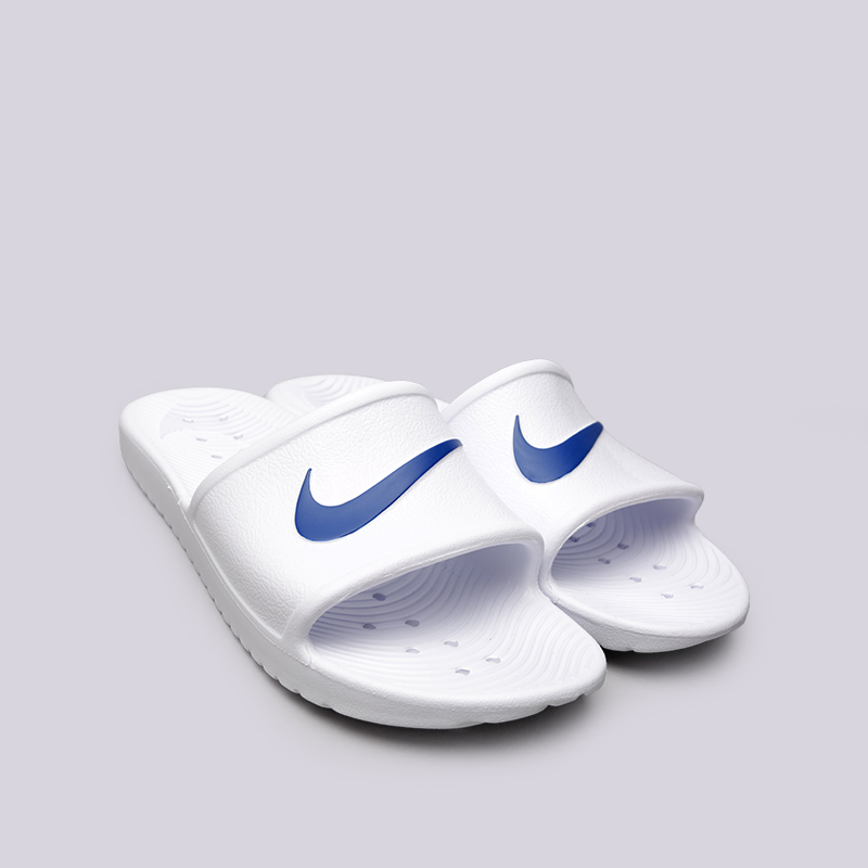 мужские белые сланцы Nike Kawa Shower 832528-100 - цена, описание, фото 2