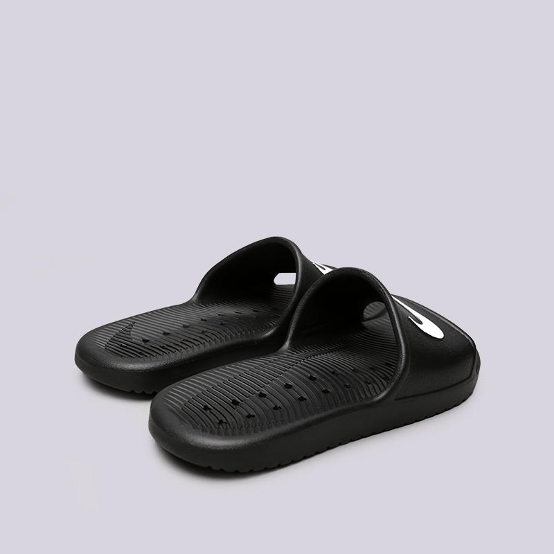 мужские черные сланцы Nike Kawa Shower 832528-001 - цена, описание, фото 3
