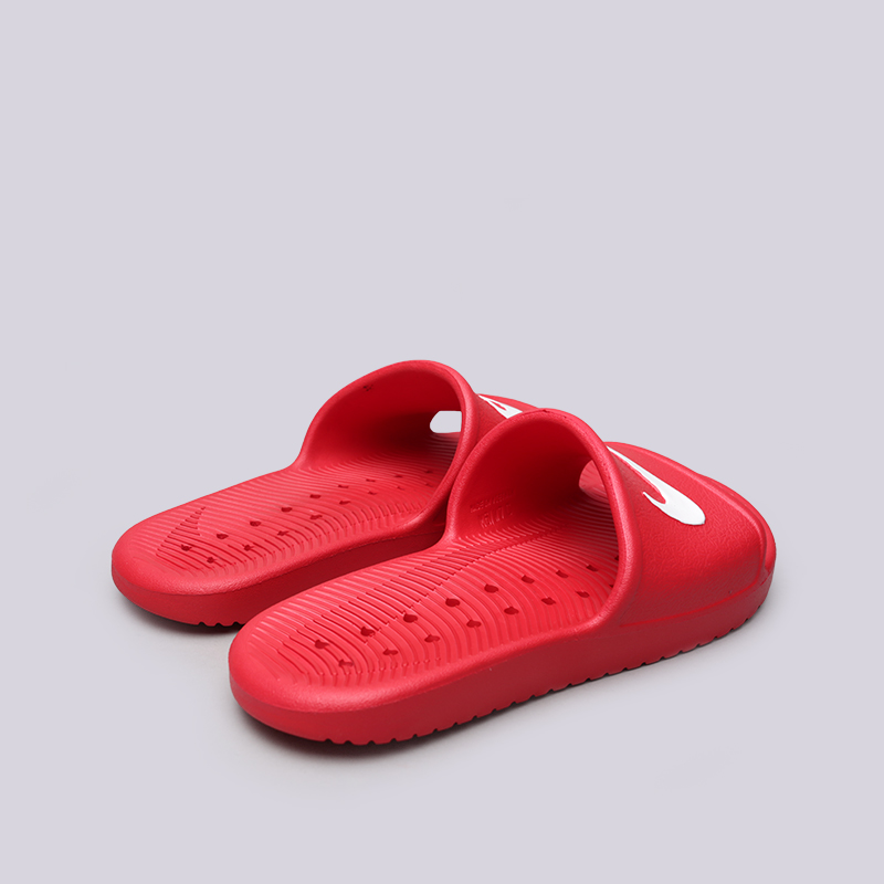  красные сланцы Nike Kawa Shower 832528-600 - цена, описание, фото 3