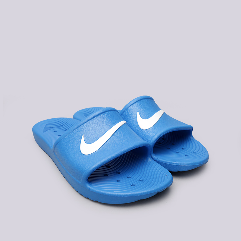 мужские синие сланцы Nike Kawa Shower 832528-410 - цена, описание, фото 2