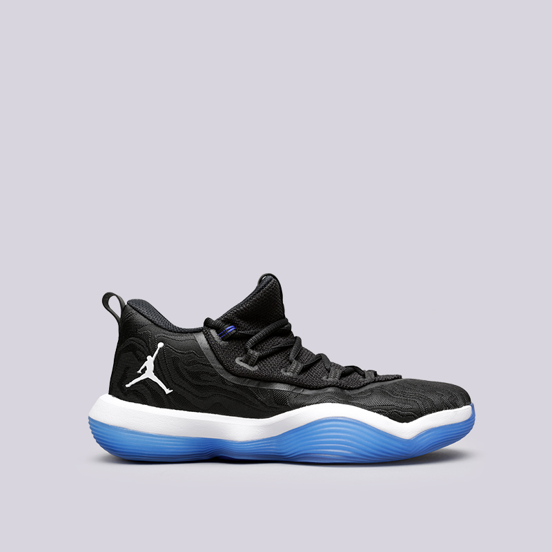 мужские черные баскетбольные кроссовки Jordan Super.Fly 2017 Low AA2547-007 - цена, описание, фото 1