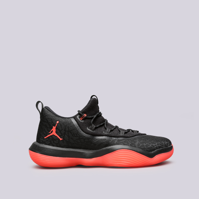 мужские черные баскетбольные кроссовки Jordan Super.Fly 2017 Low AA2547-023 - цена, описание, фото 1