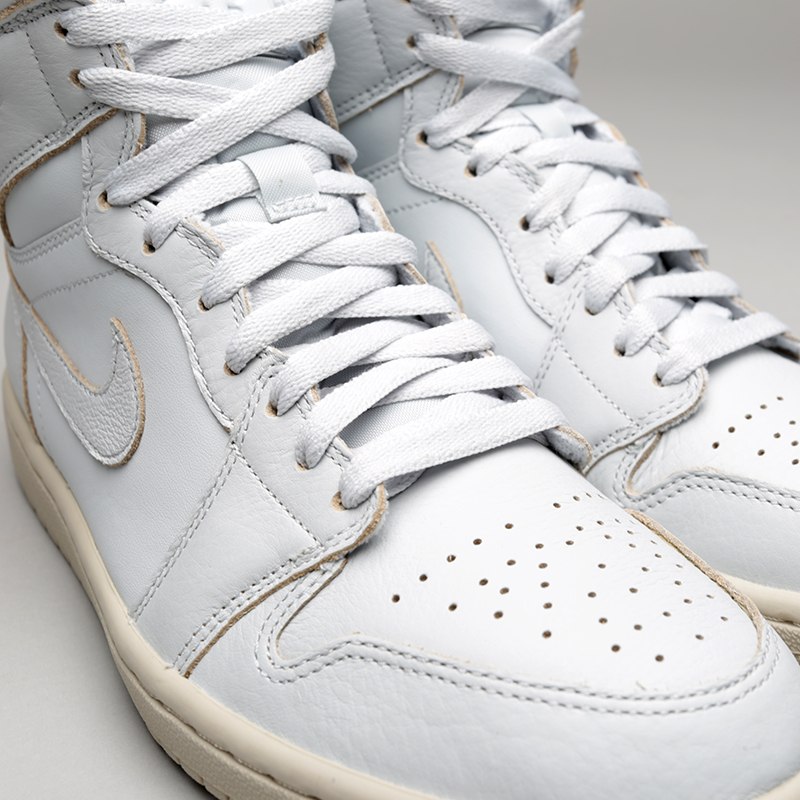 мужские серые кроссовки Jordan 1 Retro High Prem AA3993-030 - цена, описание, фото 5