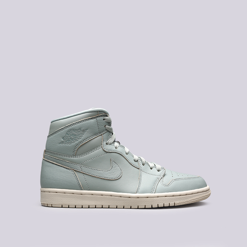 мужские зеленые кроссовки Jordan 1 Retro High Prem AA3993-333 - цена, описание, фото 1