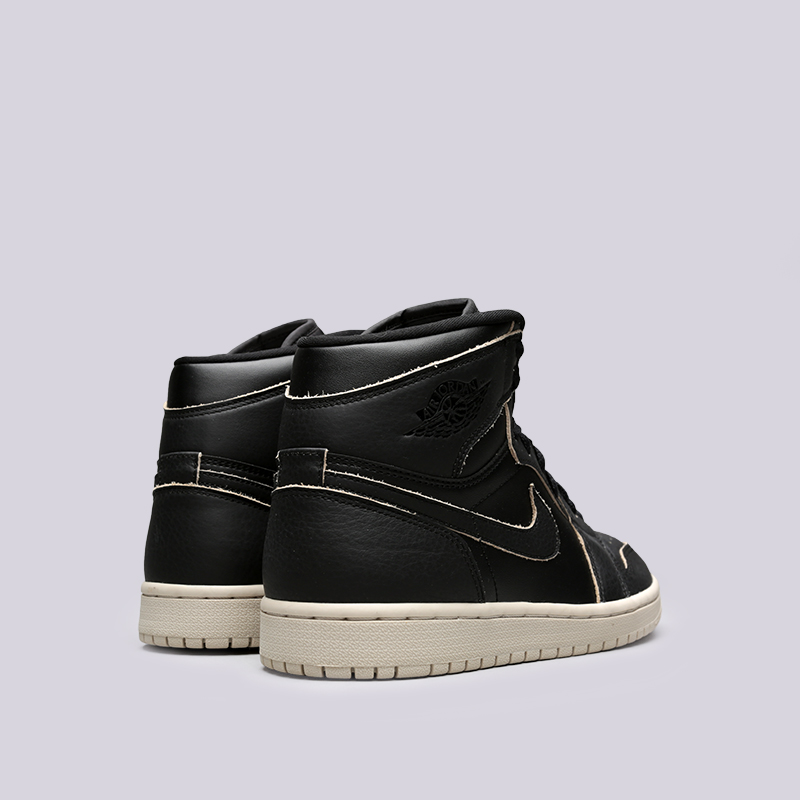 мужские черные кроссовки Jordan 1 Retro High Prem AA3993-021 - цена, описание, фото 4