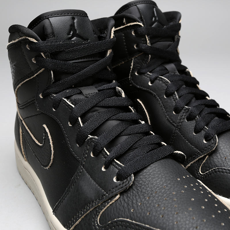 мужские черные кроссовки Jordan 1 Retro High Prem AA3993-021 - цена, описание, фото 5