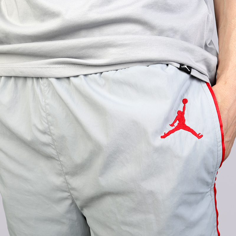 мужские серые брюки Jordan AJ3 WVN Pant Vault 897493-012 - цена, описание, фото 4