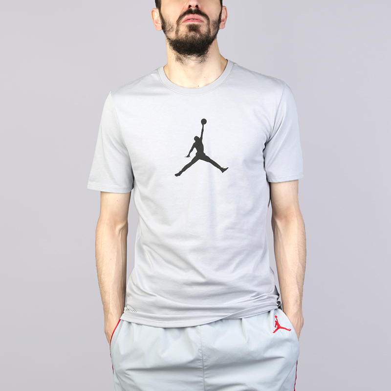 мужская серая футболка Jordan JMTC 23/7 Jumpman 925602-012 - цена, описание, фото 1