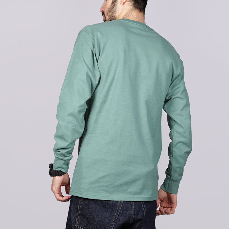Лонгслив Stussy Old Stock LS Tee (1994213-sage)  - цена, описание, фото 4