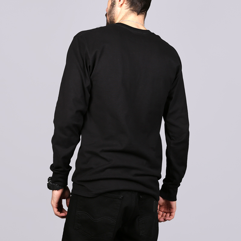 Лонгслив Stussy Old Stock LS Tee (1994213-black)  - цена, описание, фото 4
