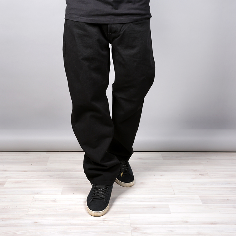 мужские черные джинсы Carhartt WIP Marlow Pant i024946-black - цена, описание, фото 2