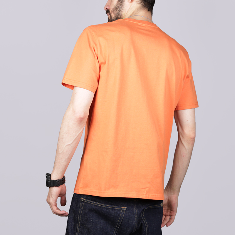 мужская оранжевая футболка Carhartt WIP S/S Pocket T-Shirt i022091-Jaffa - цена, описание, фото 3