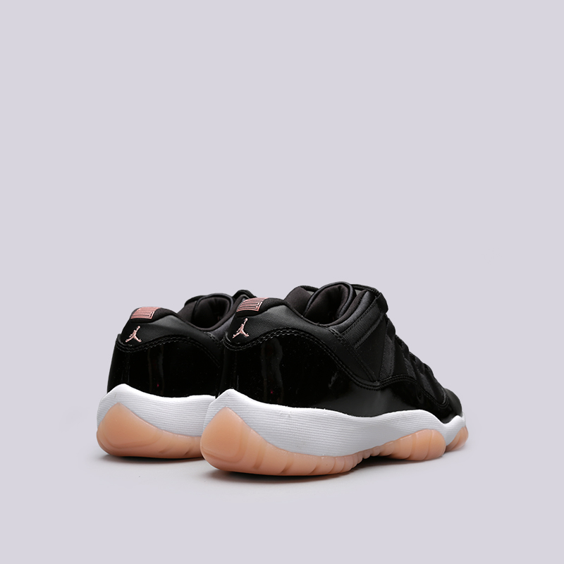 женские черные кроссовки Jordan XI Retro Low BG 580521-013 - цена, описание, фото 4