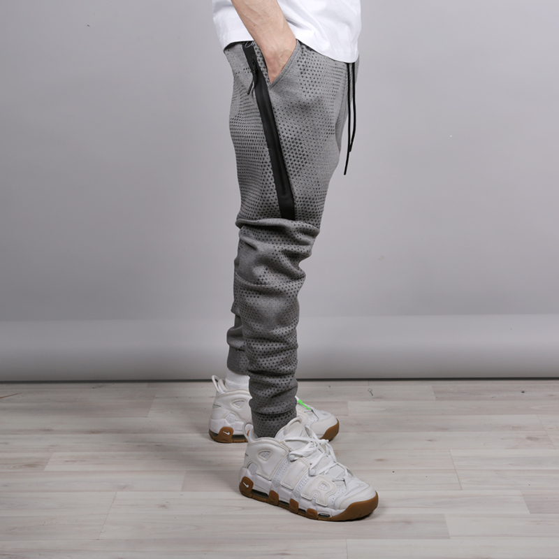 мужские серые брюки Nike Tech Fleece Pant GX 1.0 886175-091 - цена, описание, фото 2