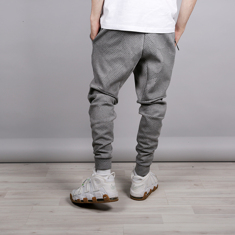 мужские серые брюки Nike Tech Fleece Pant GX 1.0 886175-091 - цена, описание, фото 3