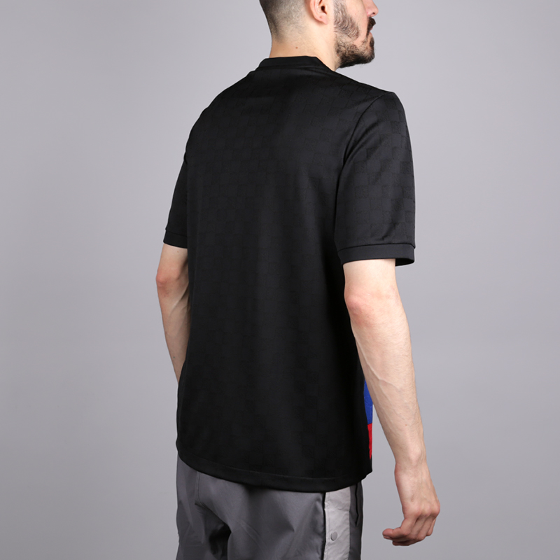 мужская черная футболка Nike F.C. 886872-014 - цена, описание, фото 4